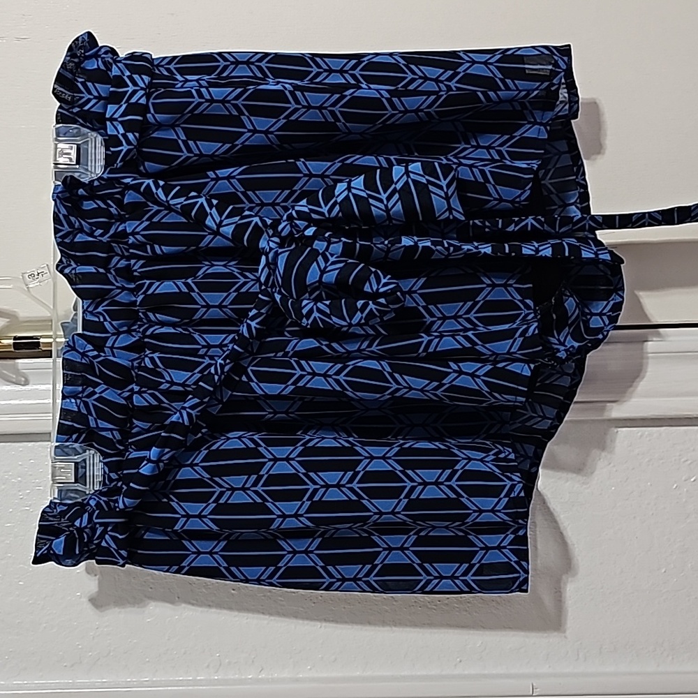 Blue Dressy Shorts